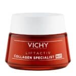 VICHY Liftactiv Collagen Specialist Night Cream Κρέμα Νύχτας με Αντιρυτιδική Δράση για Σύσφιξη & Λάμψη, 50ml