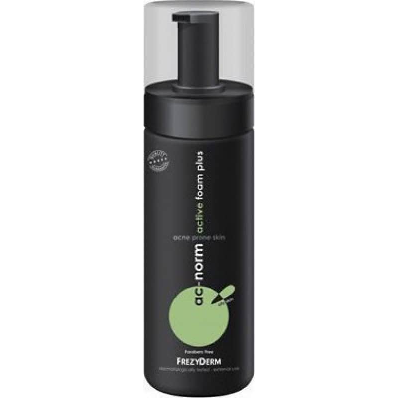 FREZY0028 FREZYDERM Ac-Norm Active Foam Plus Αφρός Καθαρισμού Προσώπου για το Λιπαρό Δέρμα με Τάση Ακμής, 150ml - Image 1