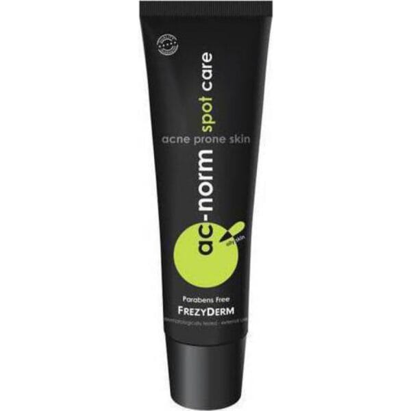 FREZYDERM Ac-Norm Spot Care Τζελ με Χρώμα για Τοπική Εφαρμογή σε Σπυράκια, Κοκκινίλες & Δυσχρωμίες, 15ml