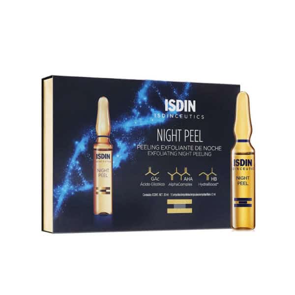 ISDIN Night Peel Απολεπιστικός ορός σε αμπούλες
