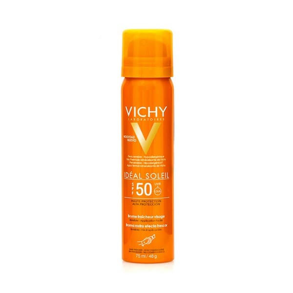 VICHY Invisible Mist Αδιάβροχη Αντηλιακή Λοσιόν Προσώπου
