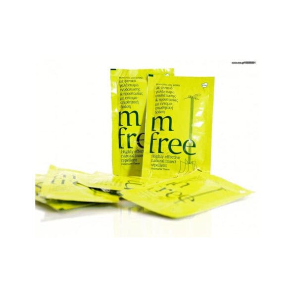 BENEFIT M Free Φυτικό Εντομοαπωθητικό Μαντηλάκι Μιας Χρήσης