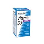 HEALTH AID Vitamin D3 1000i.u., 30tabs. Συμπλήρωμα διατροφής με βιταμίνη D3