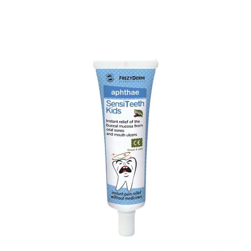 FREZY0146 FREZYDERM SensiTeeth Kids Aphthae Gel για Άφθες & Στοματικά Έλκη, 25ml - Image 1