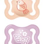 MAM Air Πιπίλα Σιλικόνης 2-6 μηνών, 2τμχ