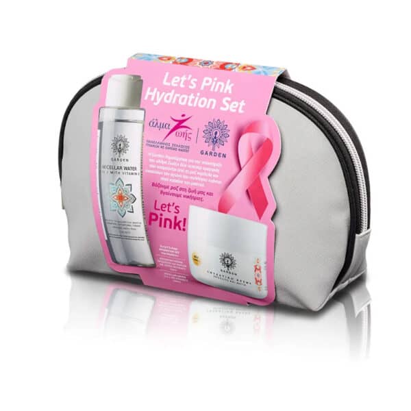 GARDEN Let's Pink Hydration Set Ενυδατική Κρέμα