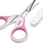 NUK Ψαλιδάκι Ασφαλείας Ροζ, 1τμχ