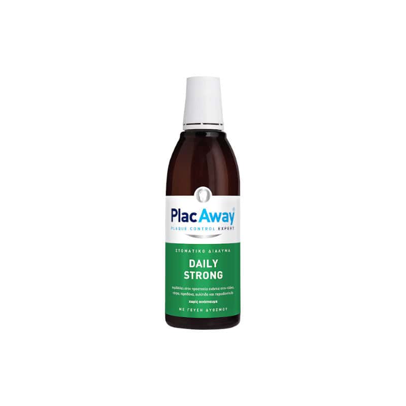 PLAC0001 PLAC AWAY Daily Care Strong Στοματικό Διάλυμα, 500ml - Image 1