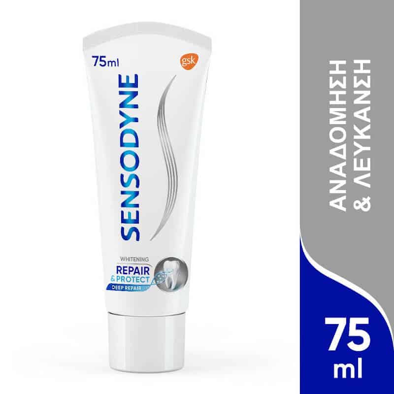 SENS0001 SENSODYNE Repair & Protect Whitening Οδοντόκρεμα, 75ml - Image 1