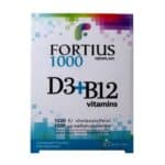 GEOPLAN NUTRACEUTICALS Fortius D3 1000IU + B12 1000μg, 30tabs
