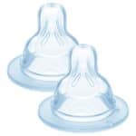 MAM Θηλή Σιλικόνης Μέγεθος 2+ Μηνών, 2τμχ