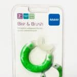 MAM Bite & Brush για Καθαρισμό Δοντιών Πράσινο 3m+,1τμχ