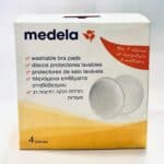 MEDELA Washable Bra Pads Πλενόμενα Επιθέματα Στηθόδεσμου, 4τμχ