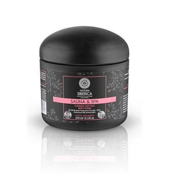 NATURA SIBERICA SAUNA & SPA Hot Salt Scrub Ζεστά Άλατα σε Scrub για Αδυνάτισμα-Σύσφιξη-Κυτταρίτιδα
