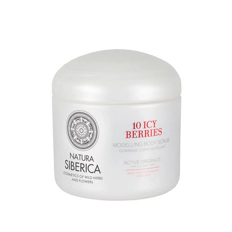 NATU0012 NATURA SIBERICA Copenhagen 10 Icy Berries Body Scrub Σμίλευση Σιλουέτας, 370ml - Image 1