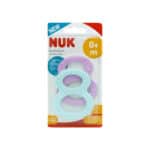 NUK Δακτύλιος Οδοντοφυΐας 0+m, 2τμχ