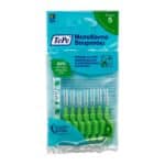 TEPE Interdental Brush Μεσοδόντια Βουρτσάκια Μέγεθος ISO: 5 (0,8mm) Πράσινα, 8τμχ