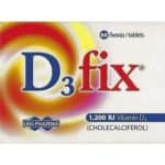 UNI-PHARMA D3 Fix Συμπλήρωμα Διατροφής Βιταμίνης D3 1200IU, 60tabs