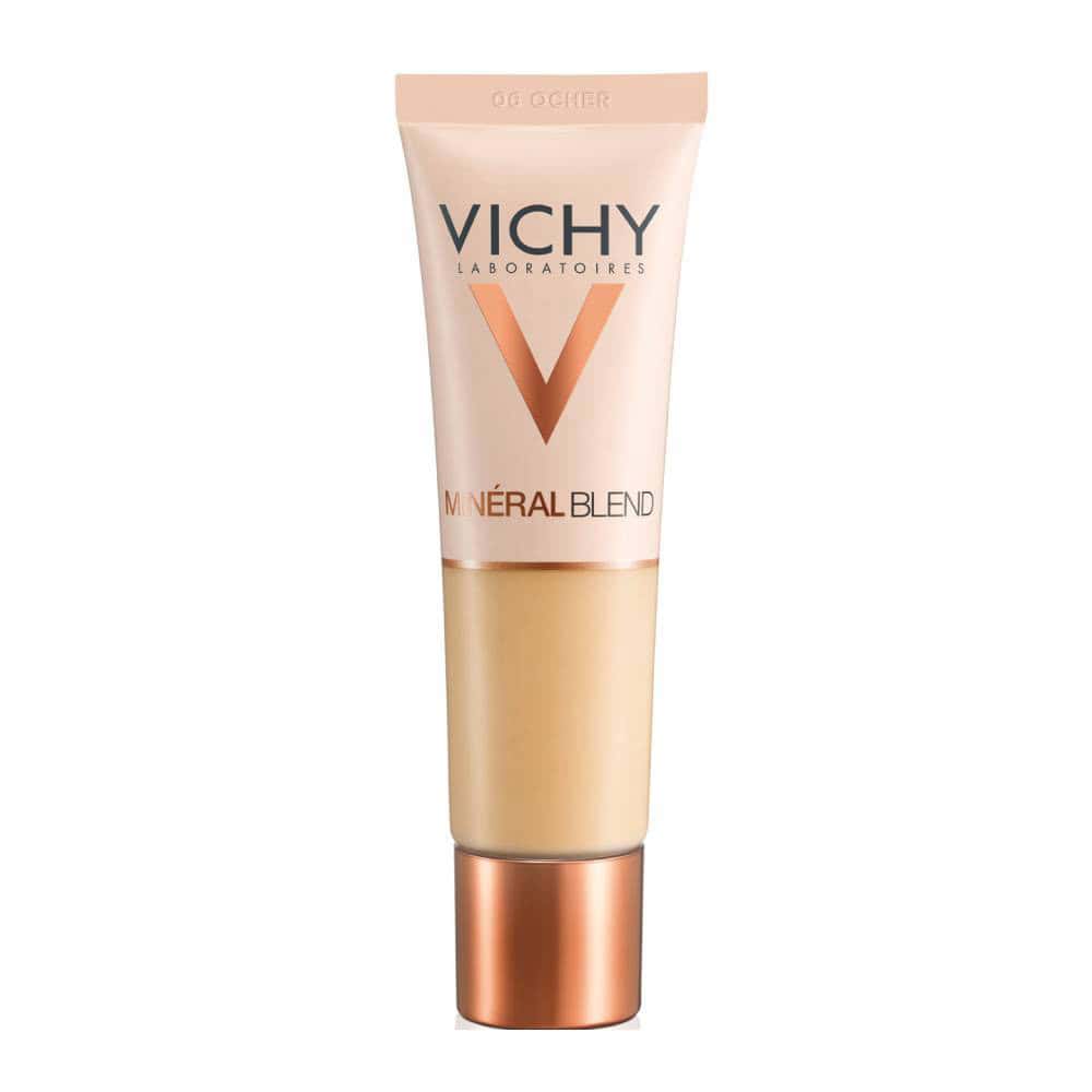 VIC0149 VICHY Mineralblend Ενυδατικό Make-up για Λαμπερή Επιδερμίδα No06 Ocher, 30ml - Image 1