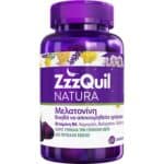 ZZZQUIL NATURA Συμπλήρωμα Διατροφής με Μελατονίνη Φρούτα του Δάσους, 60 ζελεδάκια