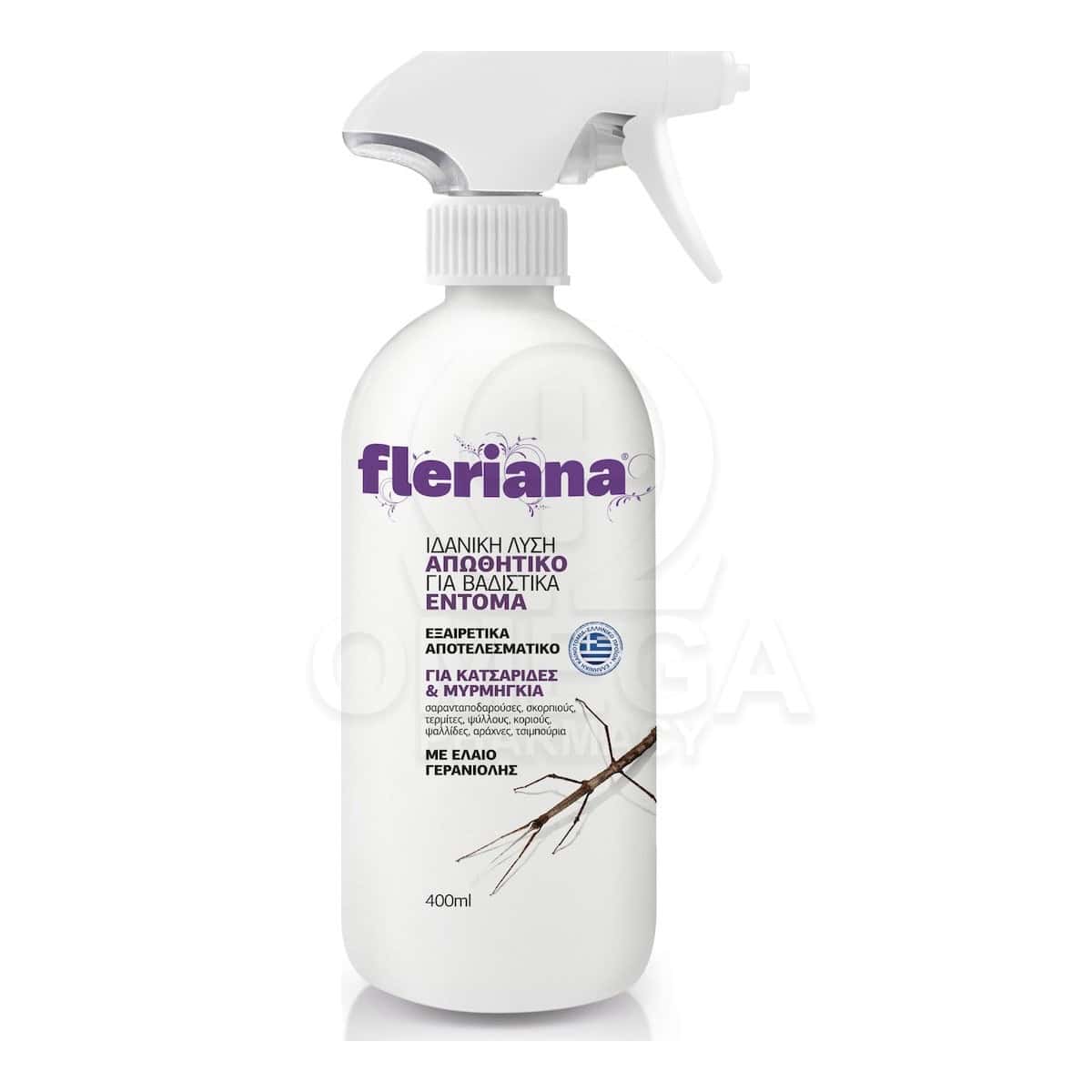 POW0054 POWER HEALTH Fleriana Εντομοαπωθητικό για Έρποντα Έντομα