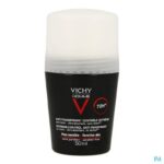VICHY Deodorant Ανδρικό Αποσμητικό κατά της Εφίδρωσης 72Η, 50ml