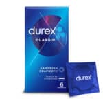 DUREX Classic Προφυλακτικά με Ήπια Λίπανση, 6τμχ