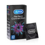 DUREX Perfect Connection Προφυλακτικά με Extra επίστρωση Λιπαντικού, 10τμχ
