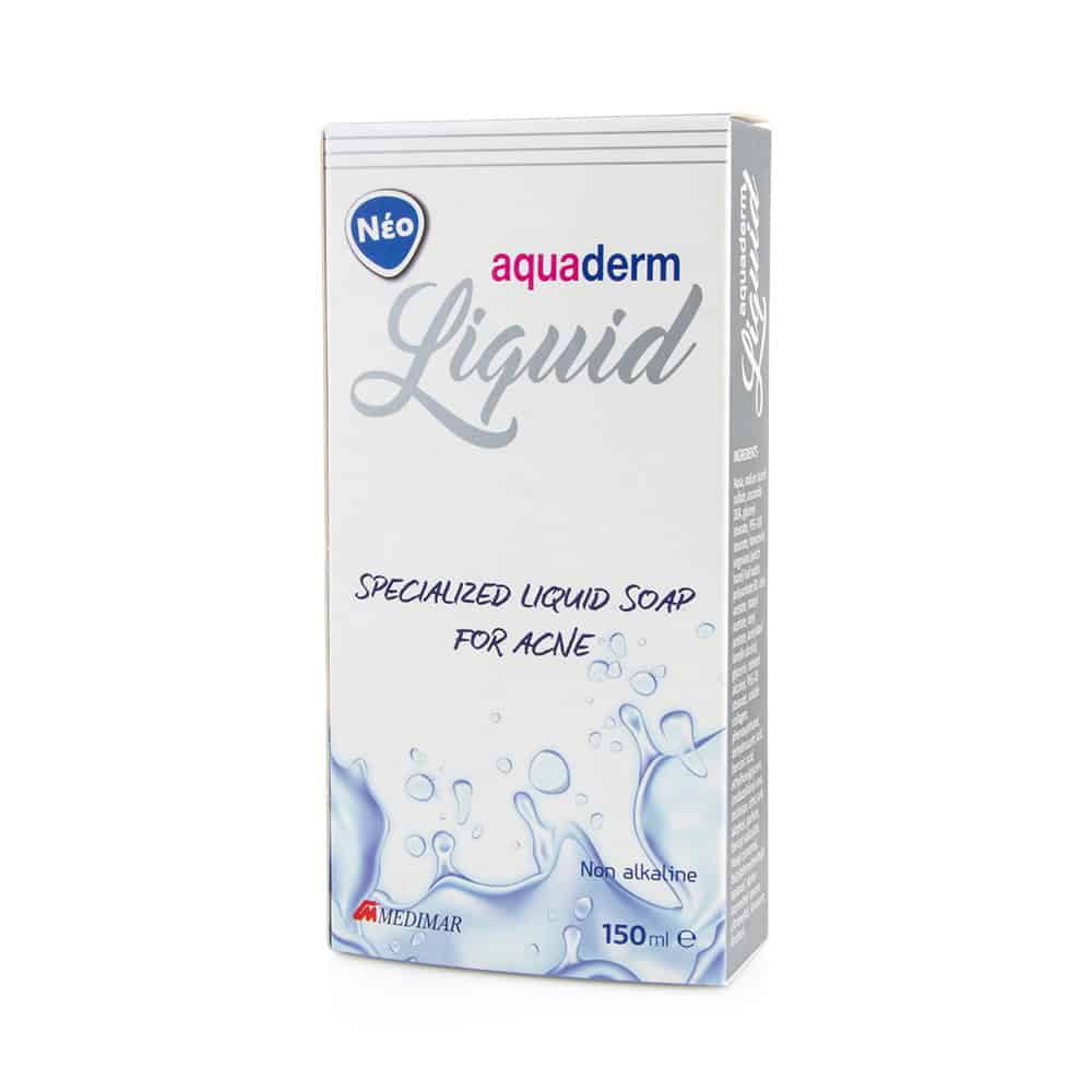 MEDM0007 MEDIMAR Aquaderm Liquid Καθαριστικό για Πρόσωπο/Σώμα, 150ml - Image 1