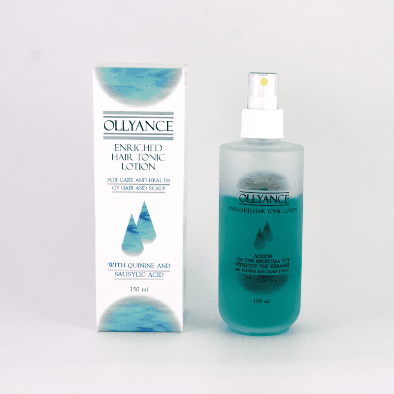 OLYD0005 OLYDERM Ollyance Enriched Hair Tonic Lotion για την Φροντίδα & την Υγεία του Τριχωτού της Κεφαλής, 150ml - Image 1