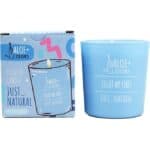 ALOE COLORS Just...Natural Scented Soy Candle Κερί Χώρου Σόγιας με Άρωμα Φρεσκάδας σε Βαζάκι, 220gr