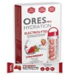 EIFRON Ores Pro Hydration Electrolytes Strawberry Ηλεκτρολύτες & Προβιοτικά με Γεύση Φράουλας, 10sach