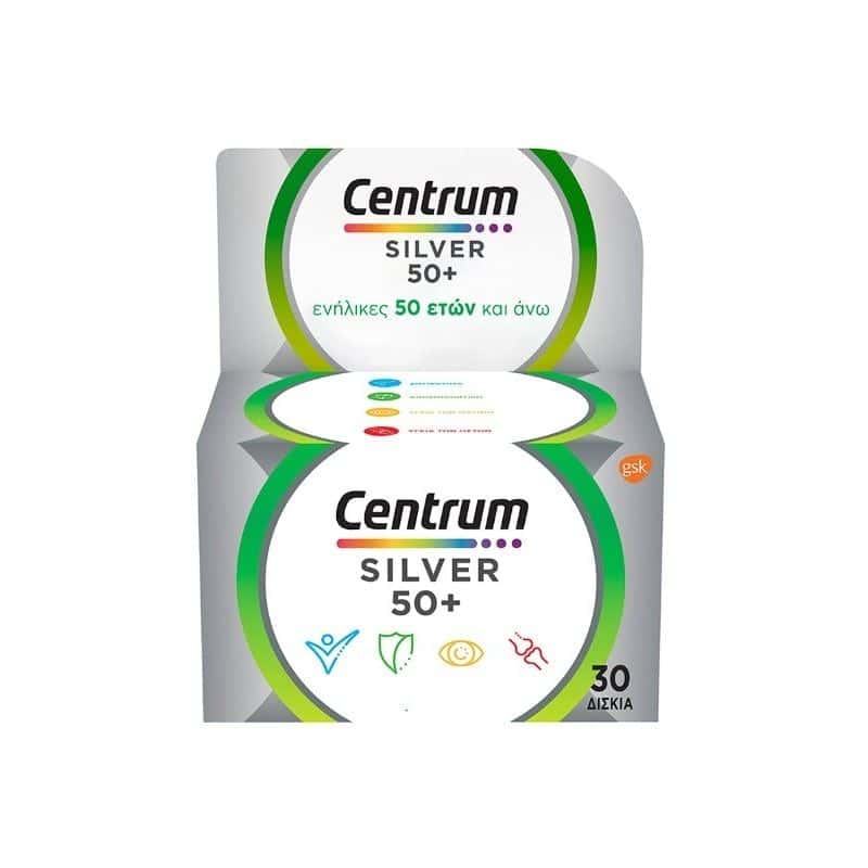 CEN0009 CENTRUM Silver 50+, 30tabs - Image 1