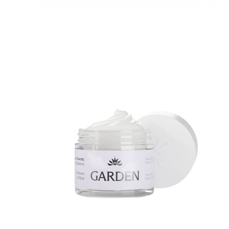 GARDEN 24 Hour Face Duo No3 Κρέμα Νυκτός με Αβοκάντο για Πρόσωπο & Μάτια, 50ml & Αντιρυτιδική Κρέμα με Υαλουρονικό Οξύ, 50ml 1+1 - Image 3