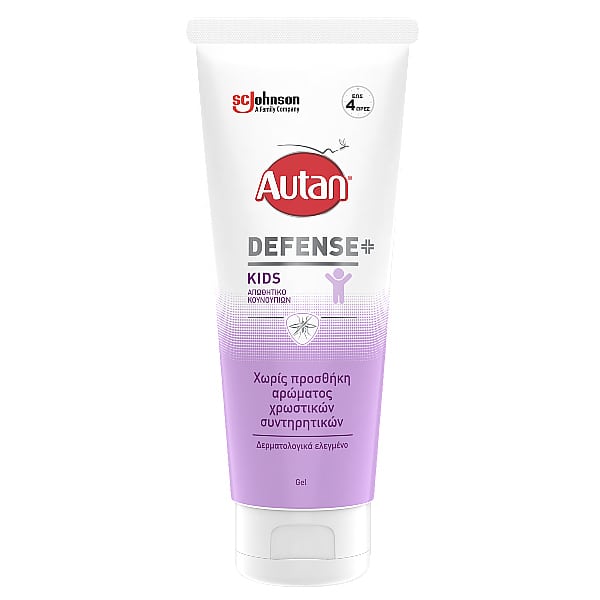 AUTAN Defense Kids Gel Απωθητικό Τζελ Κουνουπιών για Παιδιά