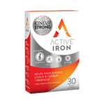 BIONAT Active Iron 25mg Συμπλήρωμα Διατροφής με Ενεργό Σίδηρο, 30caps
