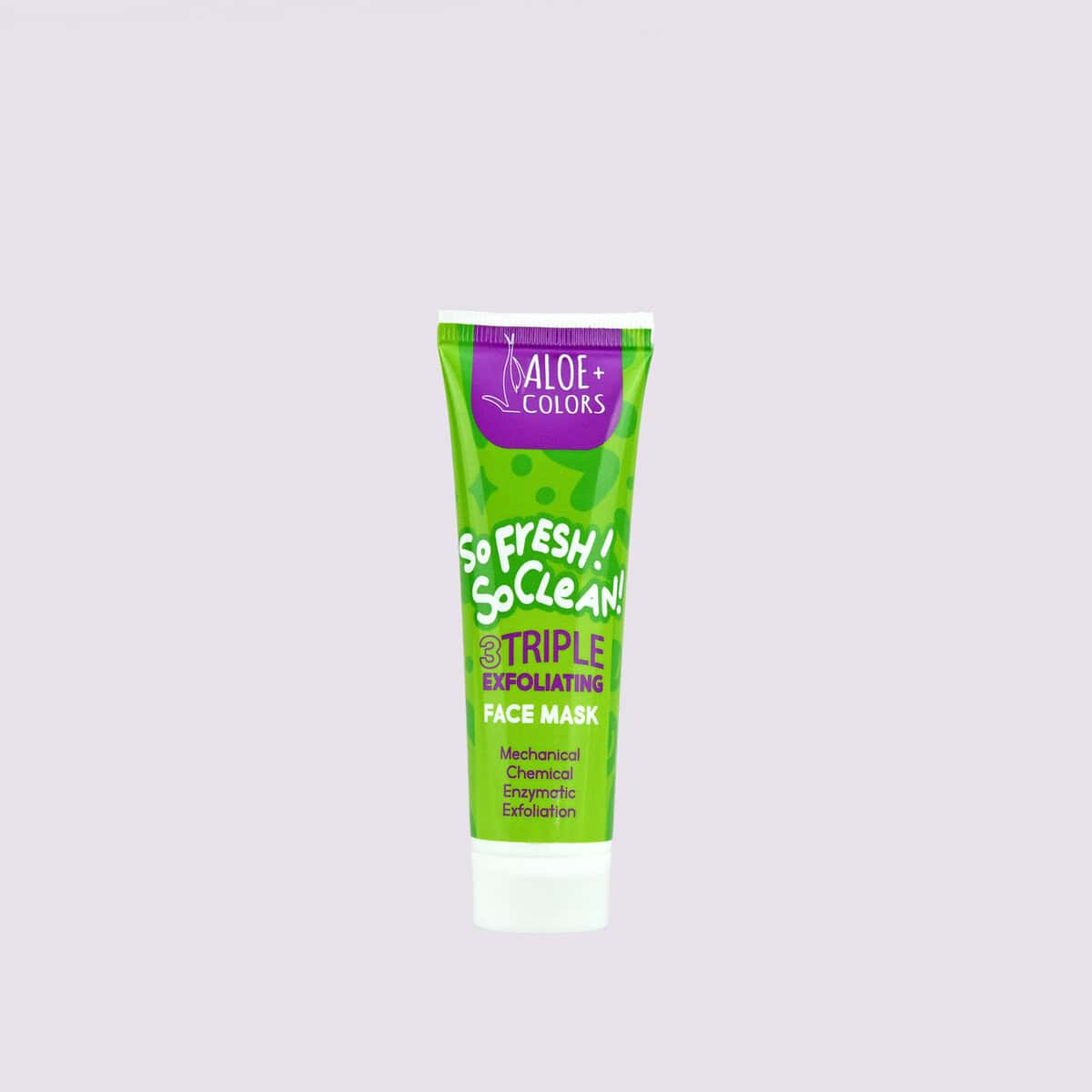 ALOE0062 ALOE COLORS Triple Face Mask Exfoliating Μάσκα Απολέπισης Προσώπου