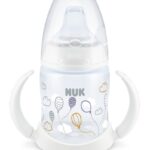 NUK First Choice Μπιμπερό Εκπαίδευσης 6-18m Με Στόμιο Σιλικόνης & 2 Λαβές Temperature Control, 150ml