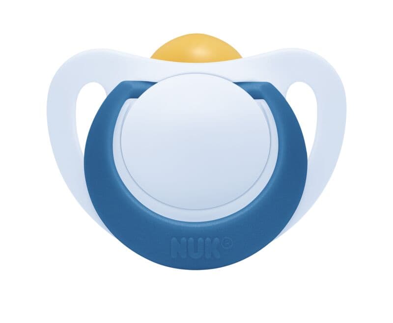 NUK0101 NUK Star Πιπίλα Latex 18-36m Μπλε, 1τμχ - Image 1