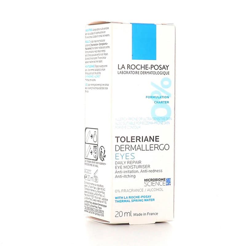 LRP0033 LA ROCHE POSAY Toleriane Dermallergo Eyes Ενυδατική Κρέμα ματιών, 20ml - Image 1