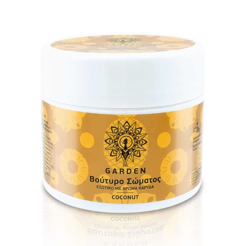 GARDEN Promo Houhouliariko Set Butter Coconut Βούτυρο Σώματος 200ml & Hair & Body Mist Coconut Mist Ενυδάτωσης Σώματος και Μαλλιών 100ml & ΔΩΡΟ Γούνινο Νεσεσέρ - Image 2