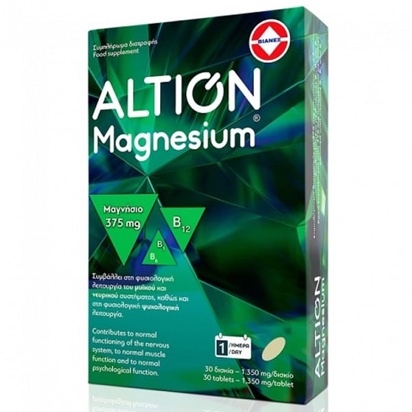 ALTION Magnesium Συμπλήρωμα Διατροφής με Μαγνήσιο