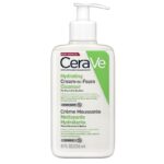 CERAVE Hydrating Cream-to-Foam Cleanser Normal to Dry Skin Αφρώδης Κρέμα Καθαρισμού Για Κανονικό & Ξηρό Δέρμα, 236ml