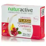 NATURACTIVE Urisanol Flash Συμπλήρωμα Διατροφής με Cranberry, 10+10caps