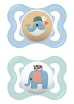 MAM Air Πιπίλα Σιλικόνης 2-6 μηνών, 2τμχ - Image 2