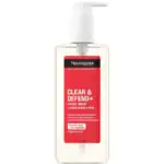 NEUTROGENA Promo Clear & Defend+ 3-Step Acne Routine για Δέρμα με Λιπαρότητα & Τάση Ακμής με Facial Wash Καθαριστικό Προσώπου 200ml, Daily Serum Καθημερινός Ορός Προσώπου 30ml & ΔΩΡΟ Gel Moisturiser Ενυδατικό Gel Προσώπου 50ml - Image 2