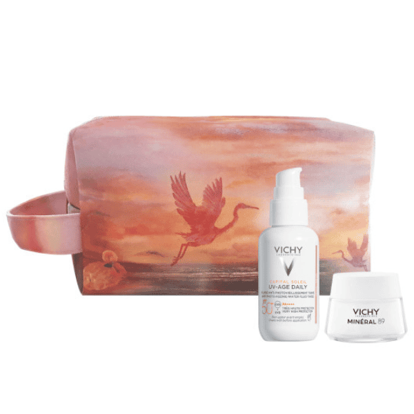 VICHY x NidoDileda Summer Pouch Κρέμα Προσώπου με Χρώμα Κατά της Φωτογήρανσης SPF50