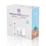 GARDEN Face & Eyes Duo Set Ενυδατική Κρέμα Προσώπου 50ml & Κρέμα Ματιών για Ενυδάτωση και Ανάπλαση 20ml