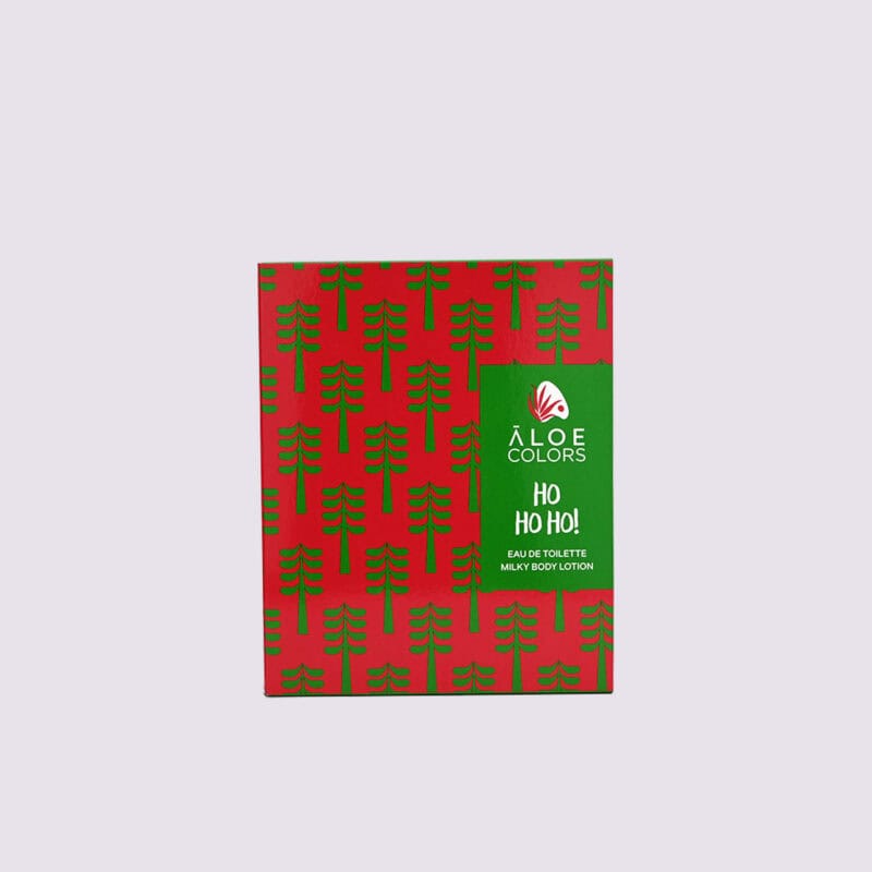 ALOE COLORS Ho Ho Ho Gift Set με Milky Body Lotion 150ml & Eau De Toilette 10ml, 1τμχ - Image 2