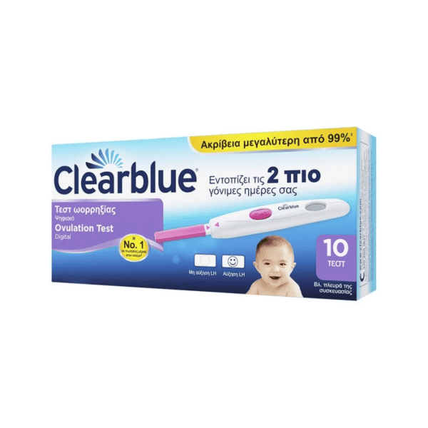 CLEARBLUE Ψηφιακό Τεστ Ωορηξίας